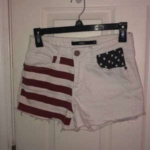 American flag shorts